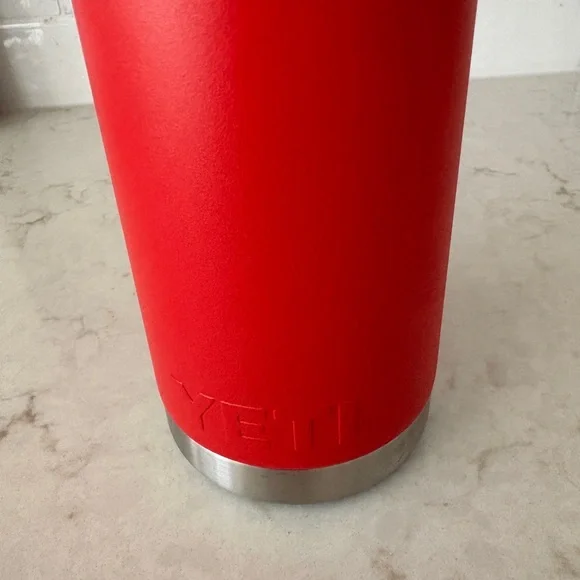 Brand New Yeti Rambler Jr 12 oz Kids Bottle Canyon Red - Picture 5 of 15